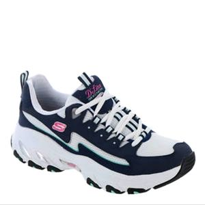 Skechers Sport D'Lites Arch Fit-Better Me Sneaker Navy (Women's size 9)